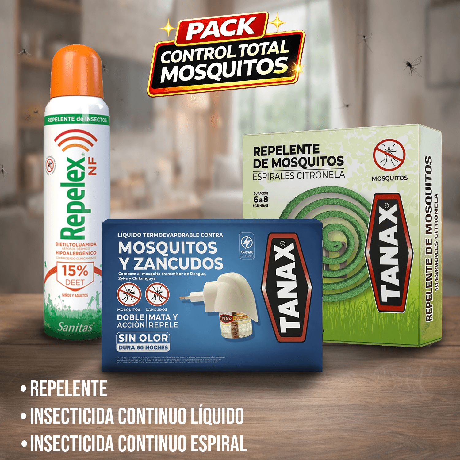 Pack Control Total Mosquitos
